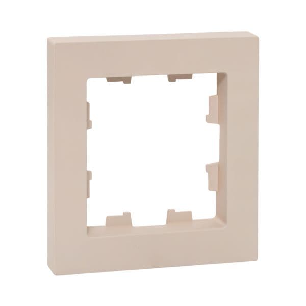 1 - местная рамка, кремовая, пластик Эпика EKF