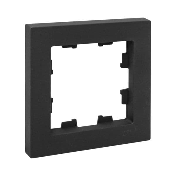 1 - местная рамка, чёрная, пластик Эпика EKF